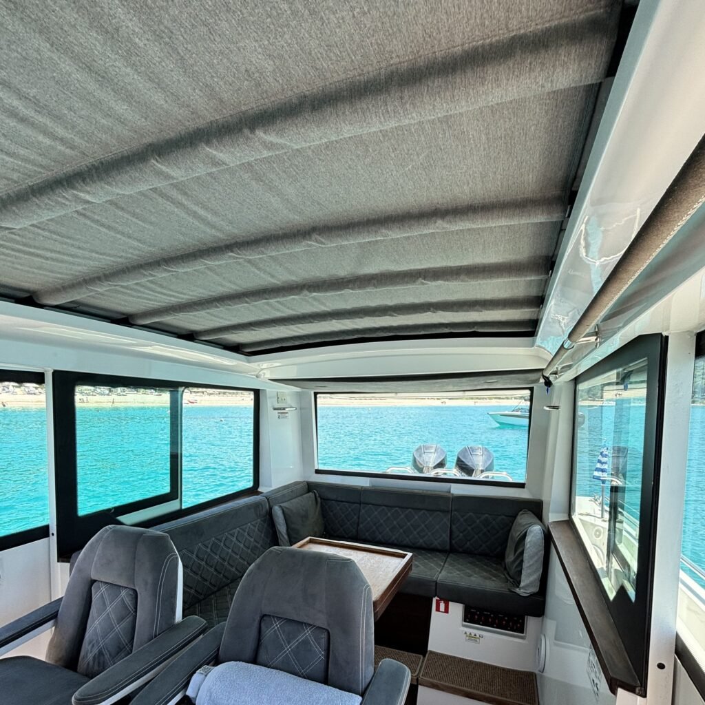 Interior of Axopar 37 XC Cabin