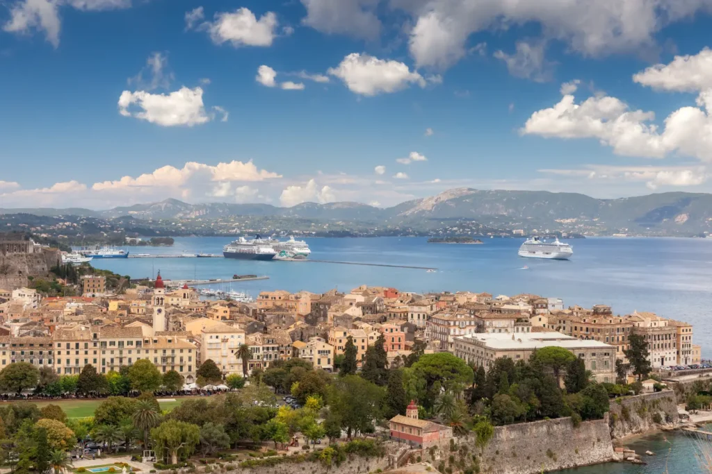 Corfu Town and Syvota Private Cruise