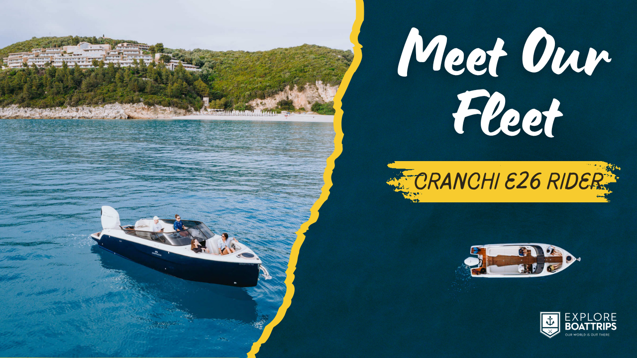 Cranchi e26 In the Ionian Sea